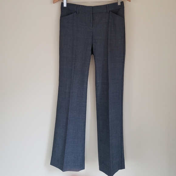 Express Design Editor Grey Heather Sz 00 Trouser - Picture 4 of 10